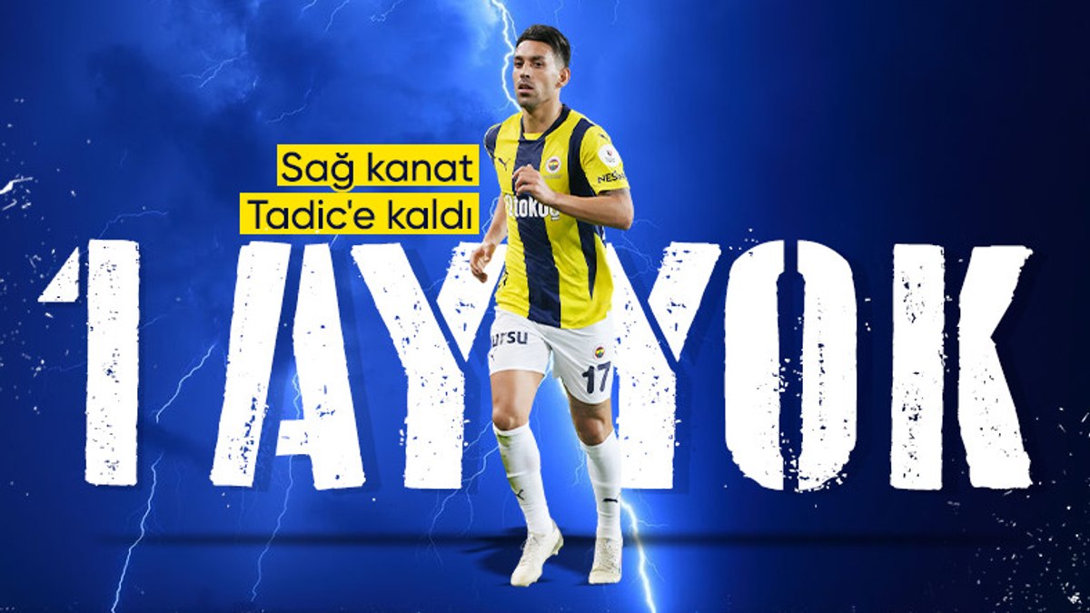 Fenerbahçe’de İrfan Can Kahveci sakatlandı
