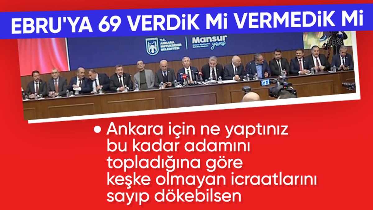 Mansur Yavaş konser bütçesi açıklamasına CHP’li ilçe belediye başkanlarıyla çıktı