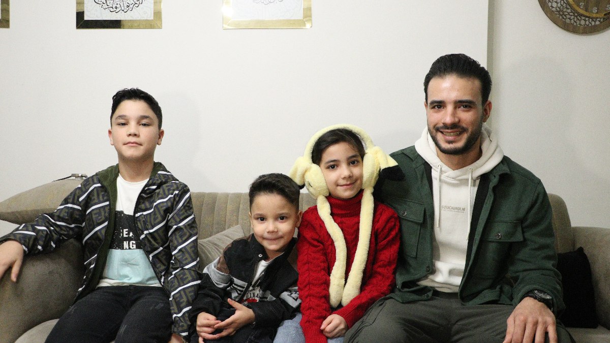 Türkiye’ye sığınan Suriyeli ailenin vefası
