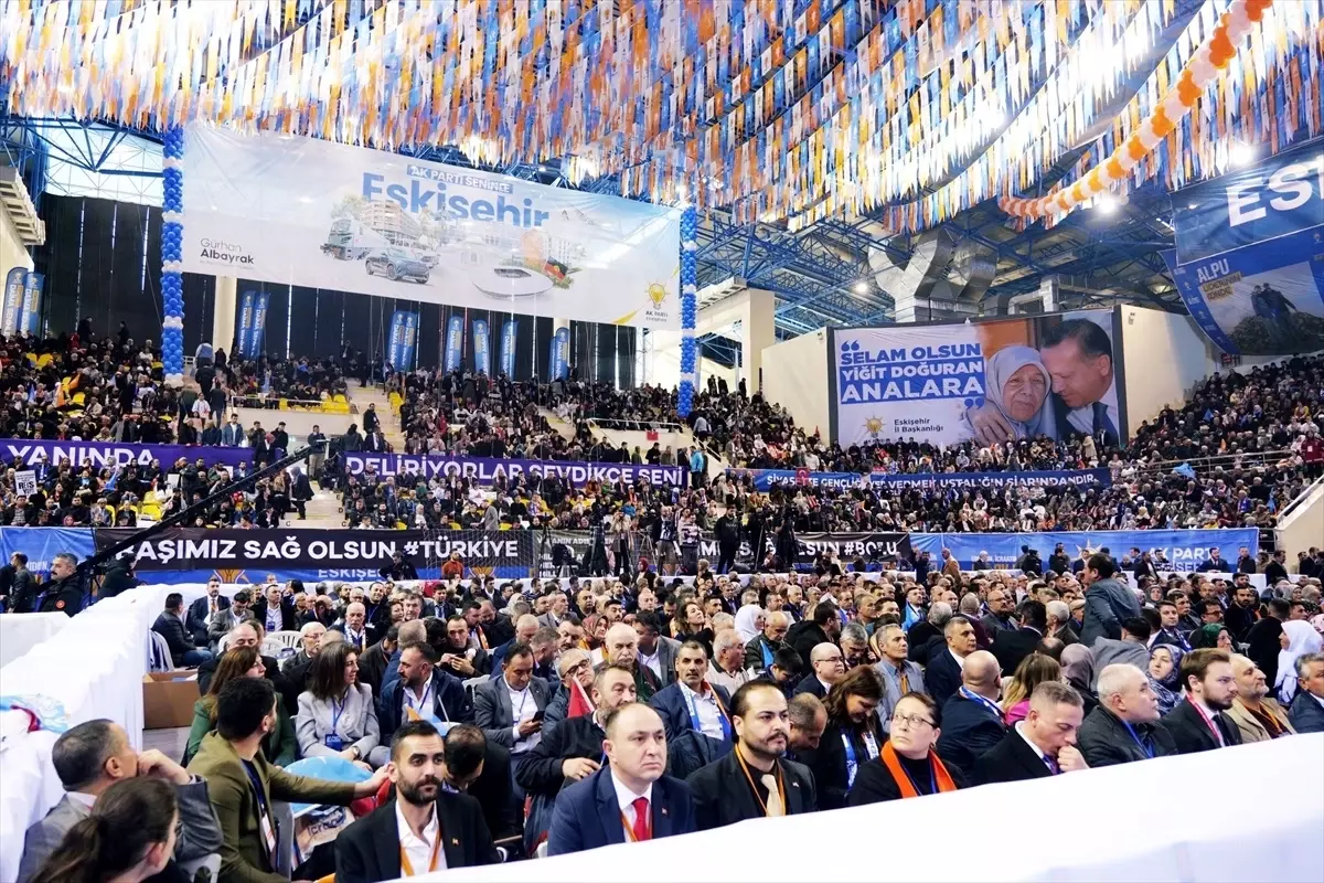 AK Parti Eskişehir İl Başkanı Albayrak’tan 8. Olağan İl Kongresi için teşekkür mesajı