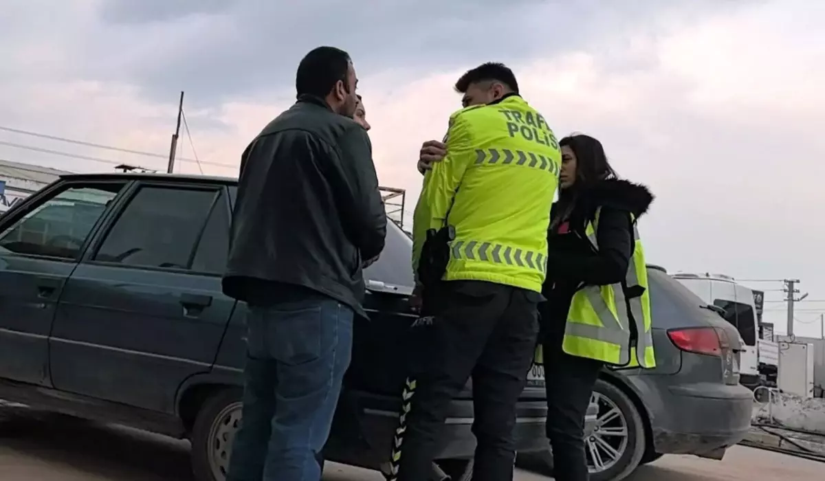 Alkollü Sürücüye İnegöl’de Ceza