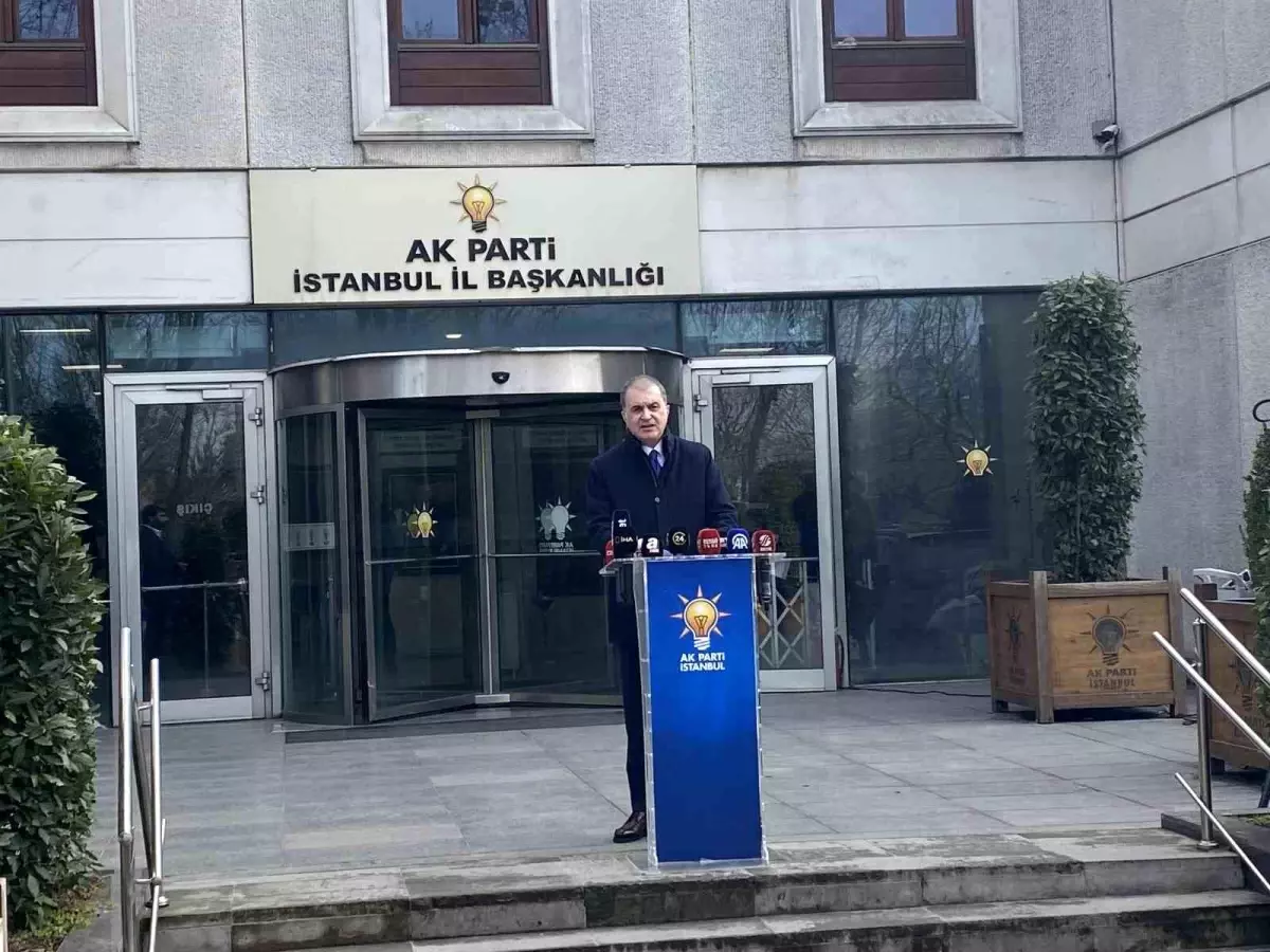 AK Parti Genel Başkan Yardımcısı ve Parti Sözcüsü Çelik: “Irak’taki ve Suriye’deki bütün uzantılarla terör örgütü silah bırakmalıdır”