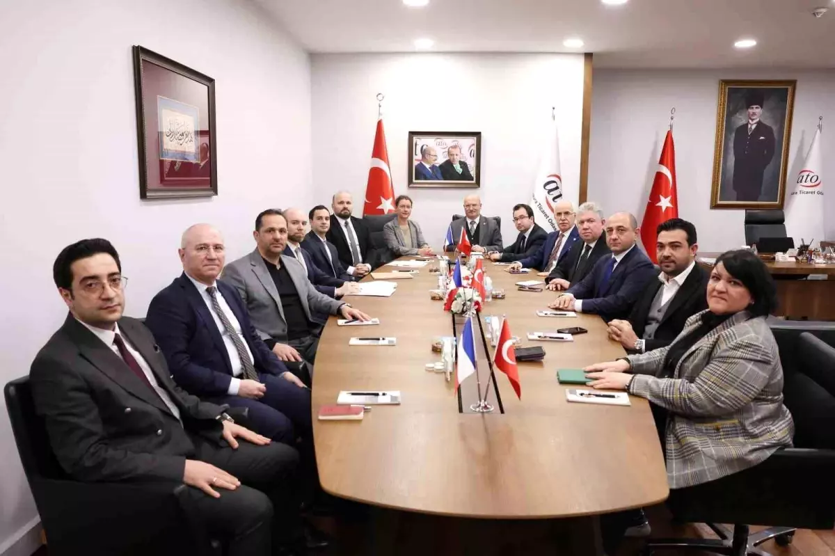 ATO Başkanı Baran: “Ankara’nın Fransa ile ticaretini artırmak istiyoruz”