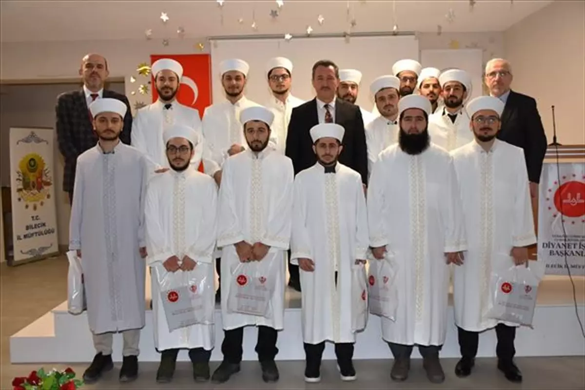 Bilecik’te Din Görevlilerine Cübbe Töreni