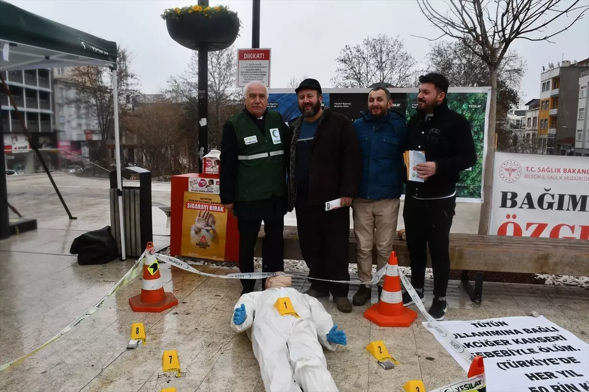 Bilecik’te Sigaraya Dikkat Çeken Etkinlik
