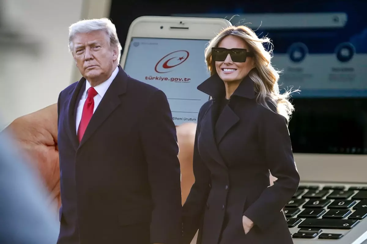 Bir vatandaş, Trump ve eşini CİMER’e şikayet etti
