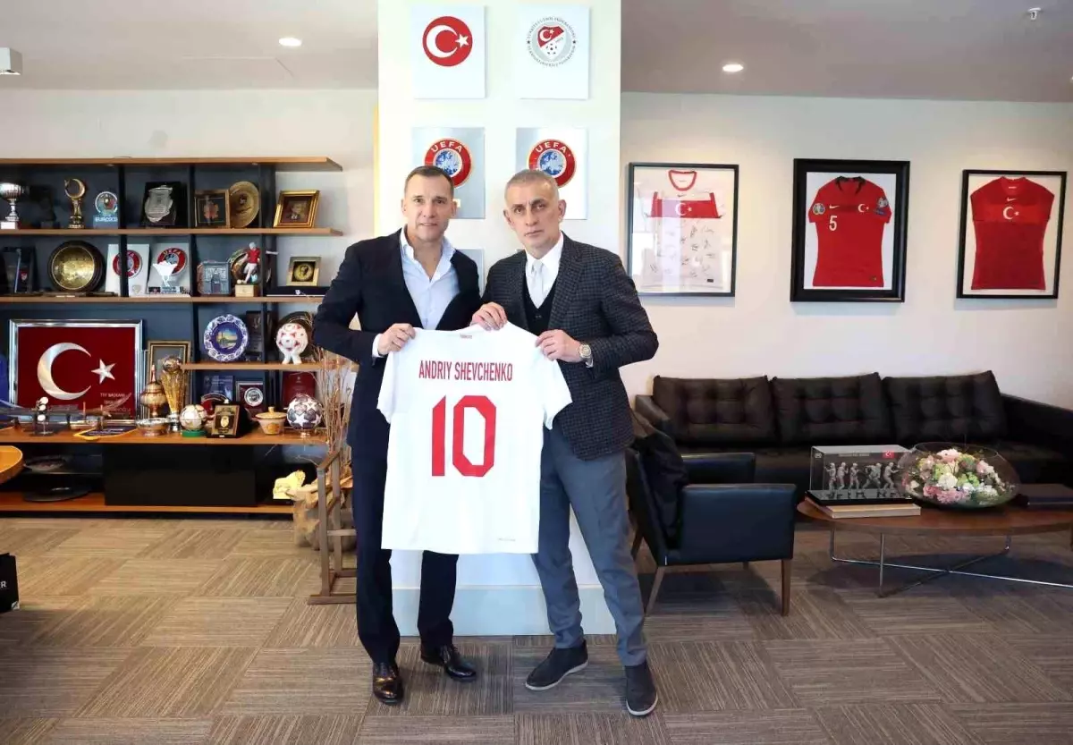 Shevchenko’dan TFF’ye Ziyaret