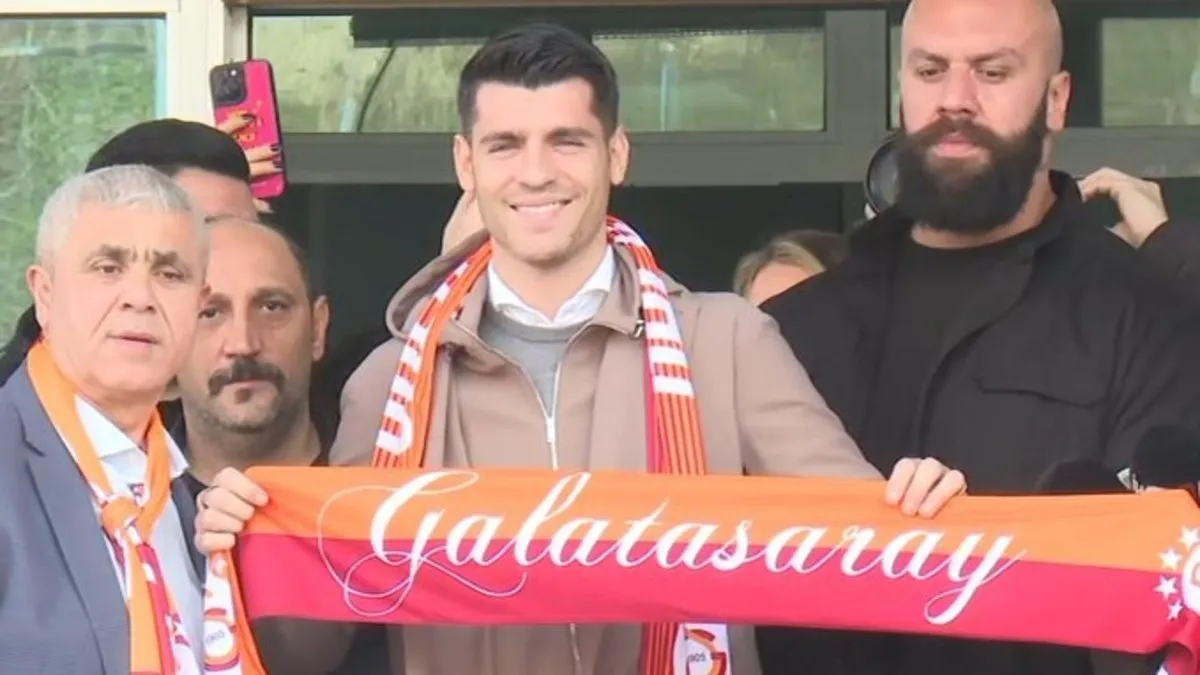 Son dakika haberi: Alvaro Morata resmen Galatasaray’da! İspanyol yıldız İstanbul’a geldi…