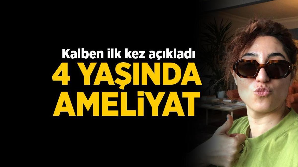 Ünlü şarkıcı Kalben ilk kez paylaştı! Küçükken geçirdiği ameliyat ortaya çıktı