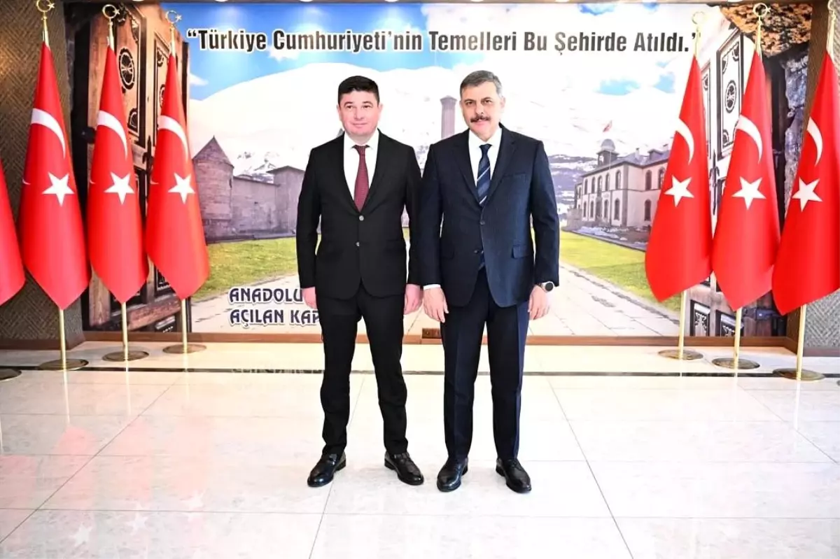 Vali Çiftçi, Azerbaycan Başkonsolosu’nu kabul etti