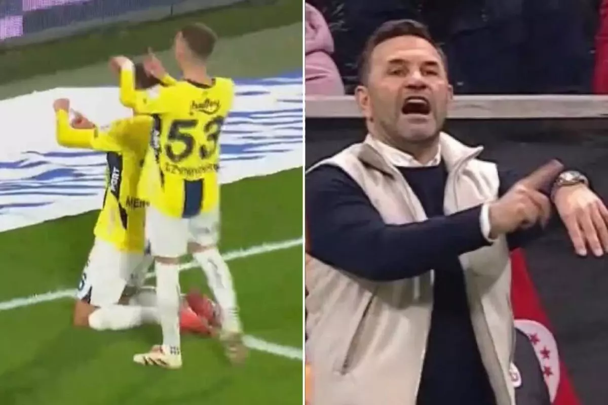 Fenerbahçe de paylaştı: Mert Müldür’den gol sonrası Okan Buruk’a bomba gönderme